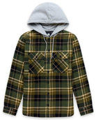 Ridgeview Flannel Jacket-Dark Olive Multi Plaid-Regular-Mock--Model---L