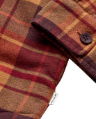 Ridgeview Flannel Jacket-Red Multi Plaid-Regular-Detail--Model---L