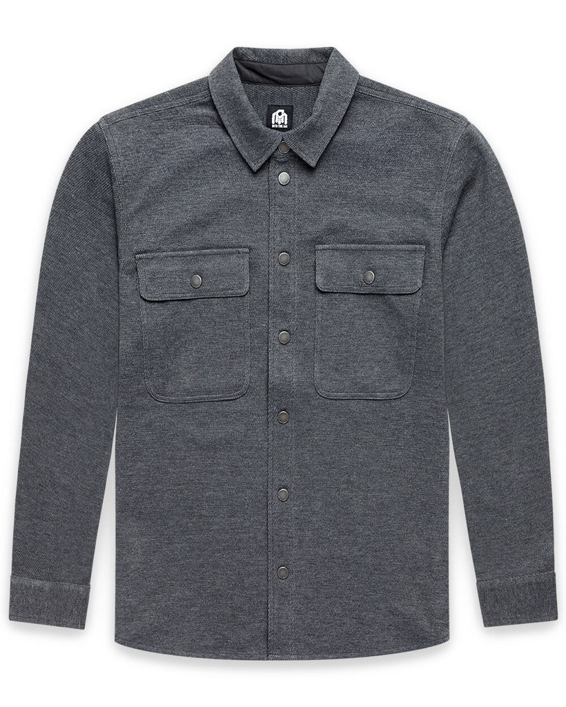 Sierra Shirt Jacket-Charcoal-Regular-Mock--Zac---L