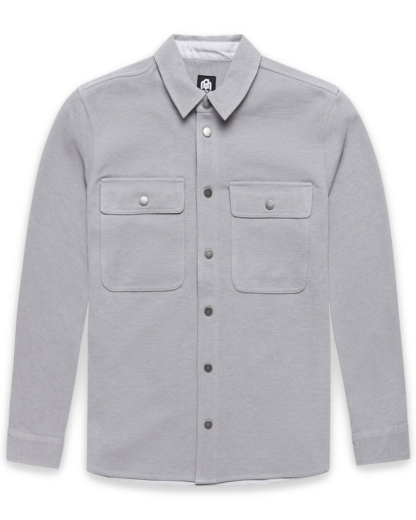 Sierra Shirt Jacket-Grey-Regular-Mock--Zac---L