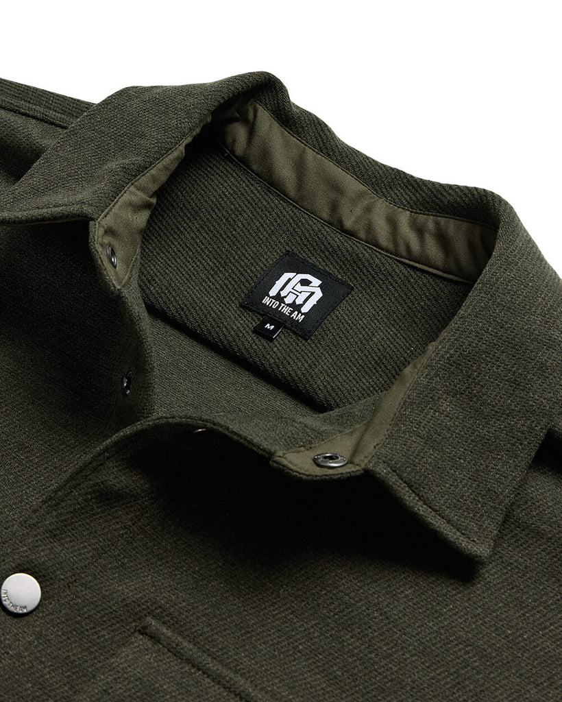 Sierra Shirt Jacket-Midnight Olive-Regular-Detail2--Zac---L