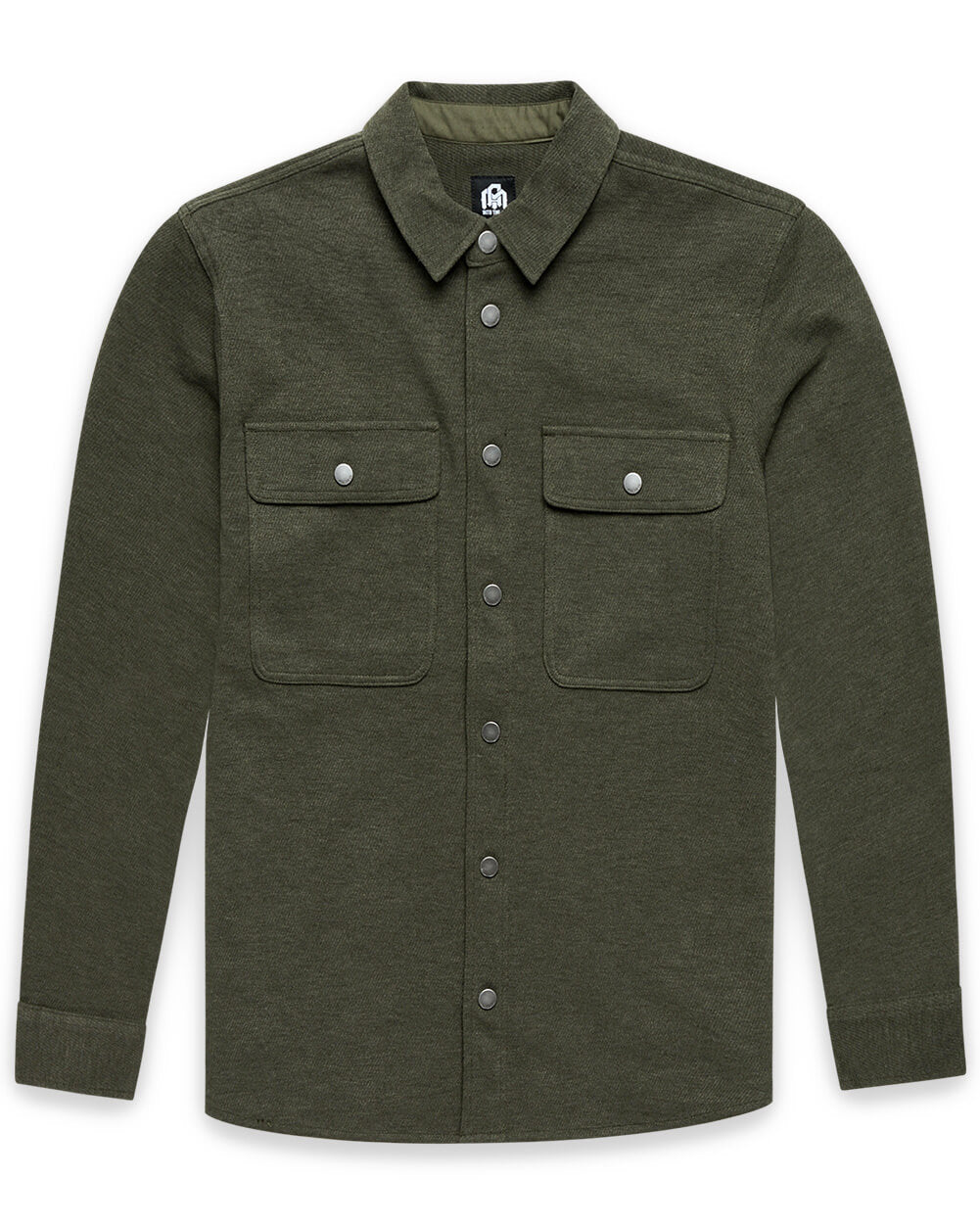 Sierra Shirt Jacket-Midnight Olive-Mock--Chase---M