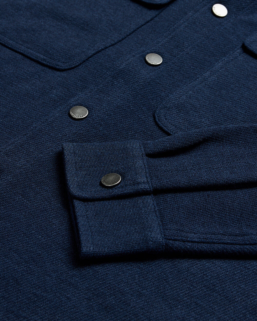 Sierra Shirt Jacket-Navy-Regular-Detail--Zac---L