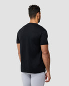 Basic Tee - Branded-Black-Tall-Regular-Back--Model---L