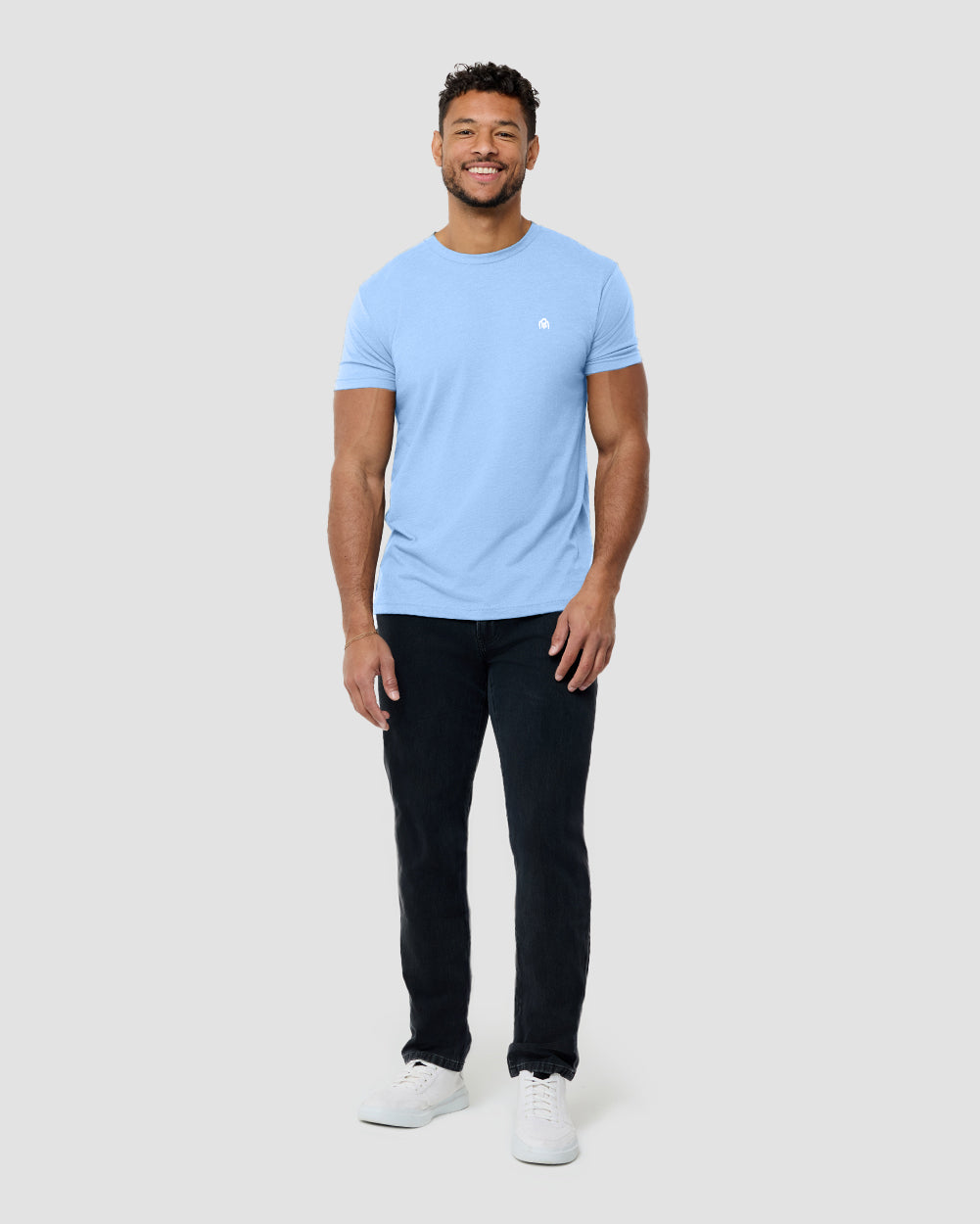 Basic Tees for Men | Soft Premium Fitted Tee | INTO THE AM