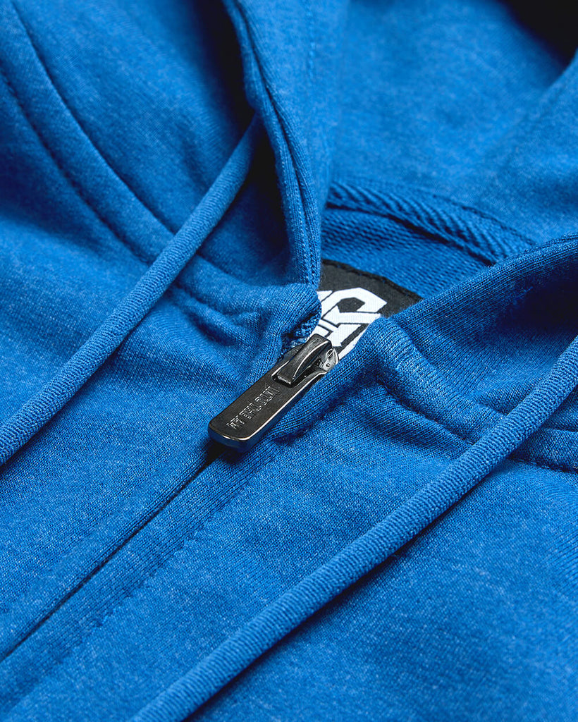 Zip-Up Hoodie - Non-Branded-Cool Blue-Regular-Detail2--Model---L