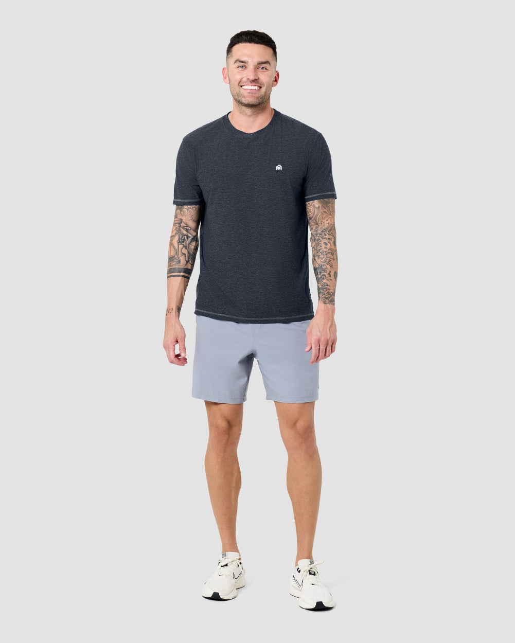 Active Tee-Navy-Tall-Regular-Full--Model---L