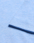 Basic Tee - Branded-Heather Columbia Blue-Tall-Regular-Detail--Model---L