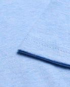 Basic Tee - No Logo-Heather Columbia Blue-Reg-Regular-Detail2--Model---L