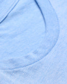Basic Tee - Branded-Heather Columbia Blue-Reg-Regular-Detail--Model---L