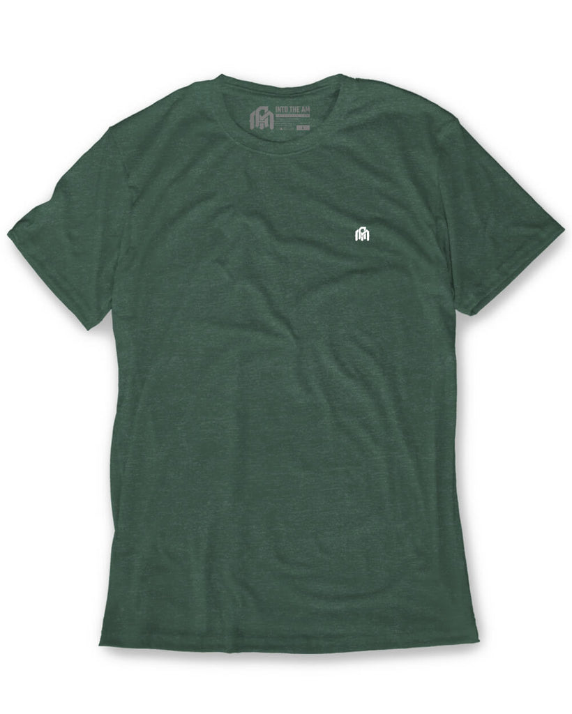 Basic Tee - Branded-Forest Green-Mock--Alex---M