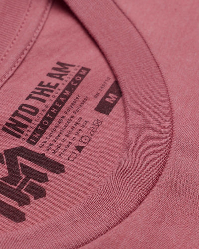 Basic Tee - No Logo-Heather Mauve-Reg-Regular-Detail1--Model---L