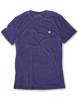 Basic Tee - Branded-Purple-Mock--Alex---M