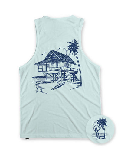 Beach Bungalow Tank-Light Blue-Regular-Mock--Model---L