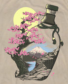 Bottle Blossom Tee-Cream-Regular-Swatch--Model---L