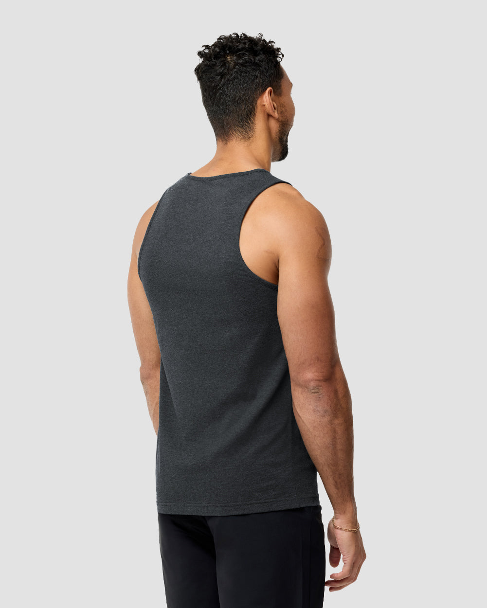 Bourbon Voyage Tank-Charcoal-Regular-Back--Model---L