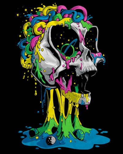 Brain Invader Tank-Black-Regular-Swatch--Model---L