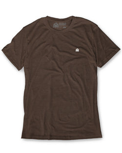 Basic Tee - Branded-Brown-Front