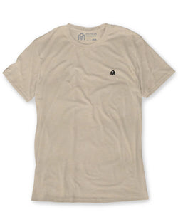 Basic Tee - Branded-Cream-Regular-Mock--Alex---M