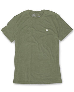 Basic Tee - Branded-Light Olive-Mock--Sammy---M