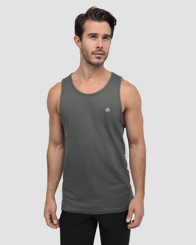 Tank - Branded-Dark Grey-Regular-Front--Alex---M