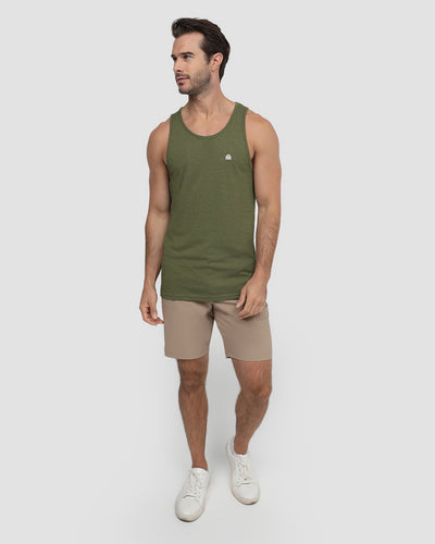 Tank - Branded-Olive Green-Regular-Full--Alex---M