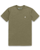 Basic Tee - Branded-Olive Green-Tall-Regular-Mock--Model---L