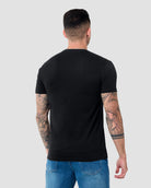 Basic Tee - Branded-Black-Tall-Regular-Back--Model---L