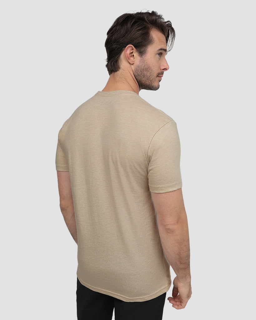 Basic Tee - Branded-Cream-Regular-Full--Tom---M