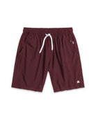 Active Shorts - Branded-Maroon-Regular-Mock--Model---L