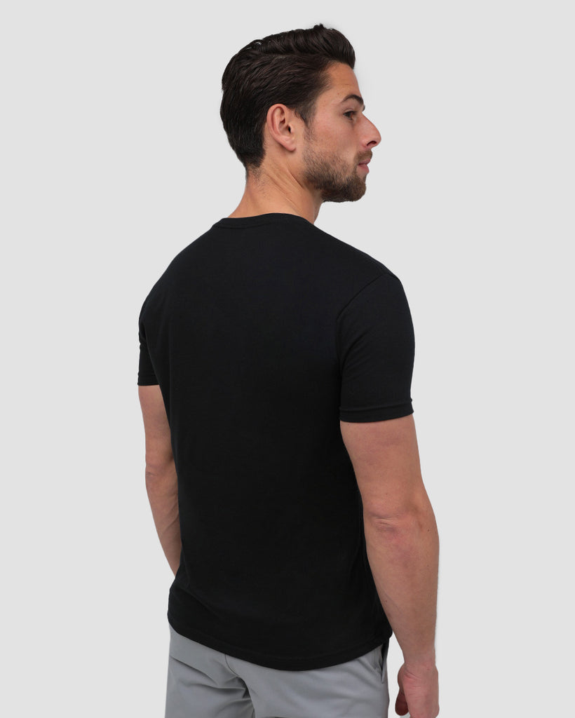 Basic Tee - Branded-Black-Regular-Back--Tom---M