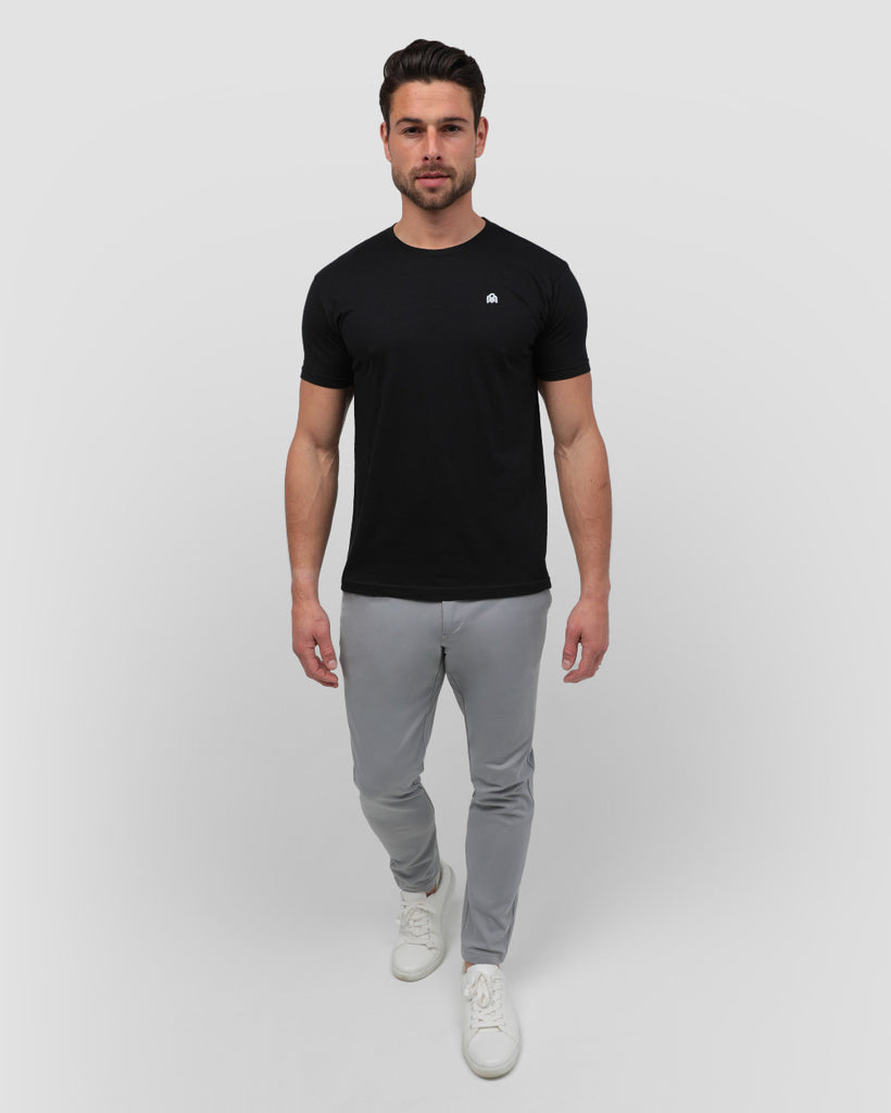 Basic Tee - Branded-Black-Regular-Full--Tom---M