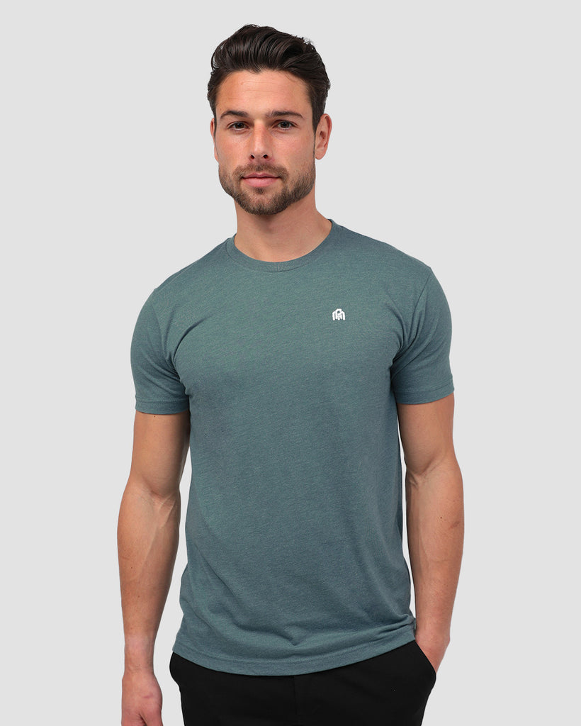 Basic Tee - Branded-Indigo-Regular-Front--Tom---M