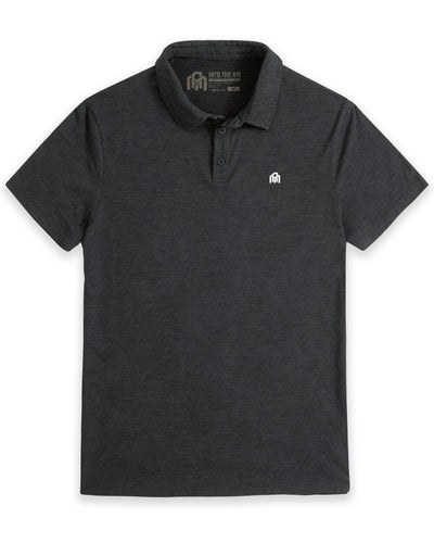 Polo - Branded-Charcoal-Mock-Regular