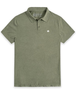 Polo - Branded-Light Olive-Regular-Mock--Alex---M