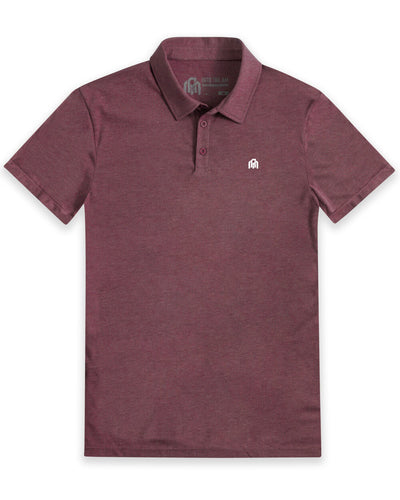 Polo - Branded-Maroon-Mock-Regular