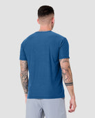 Active Tee-Cool Blue-Reg-Regular-Back--Model---L