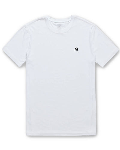 Active Tee-White-Regular-Mock--Model---L