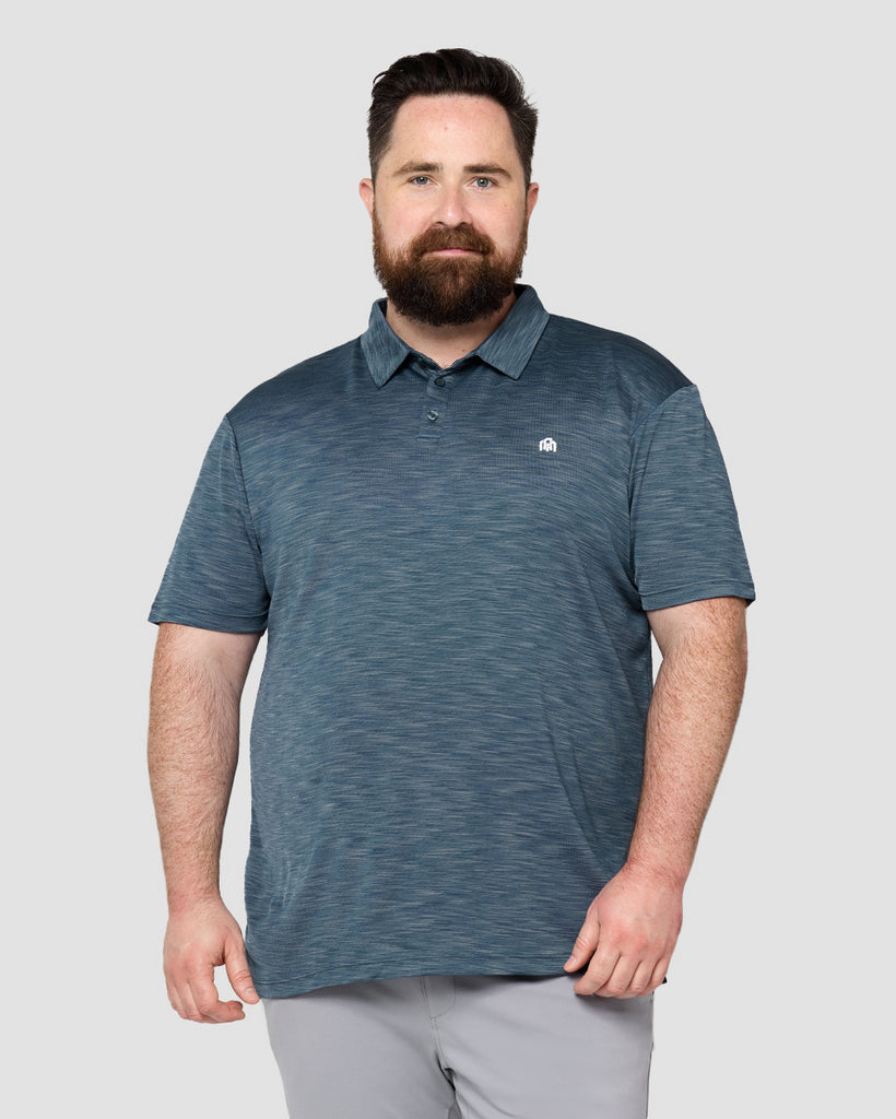 Performance Polo - Branded-Indigo-Front--Ross---2XL