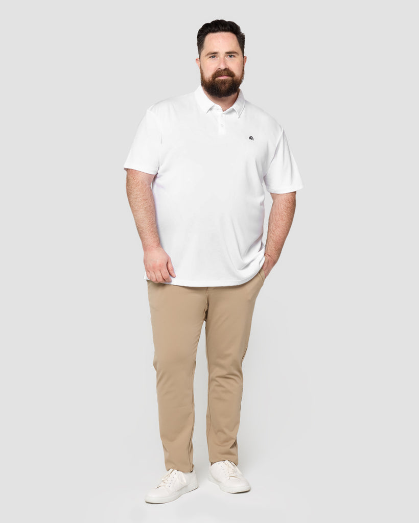 Performance Polo - Branded-White-Full--Ross---2X