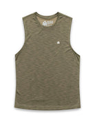 Performance Muscle Tank - Branded-Olive Green-Regular-Mock--Alex---M