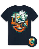 Campgrounds Tee-Midnight Navy-Regular-Mock--Model---L