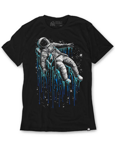 Celestial Bleed Tee-Black-Regular-Mock--Model---M