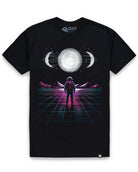 Celestial Pull Glow-in-the-Dark Tee-Black-Regular-Mock--Model---L