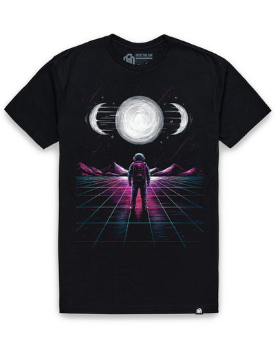 Celestial Pull Glow-in-the-Dark Tee-Black-Regular-Mock--Model---L