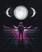 Celestial Pull Glow-in-the-Dark Tee-Black-Regular-Swatch--Model---L