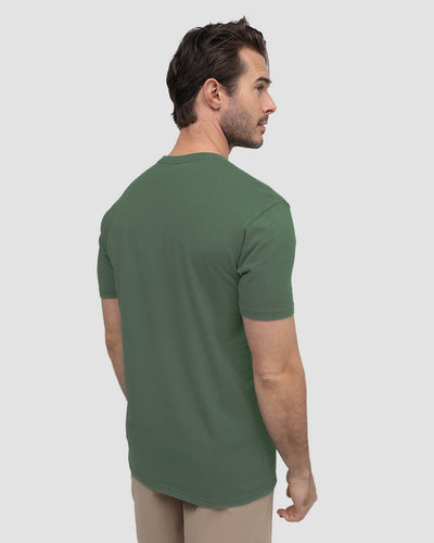 Celestial Passage Vintage Tee-Vintage Royal Pine-Regular-Back--Model---L