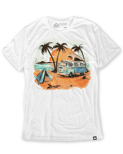 Coastal Cruiser Tee-White-Regular-Mock--Tom---M