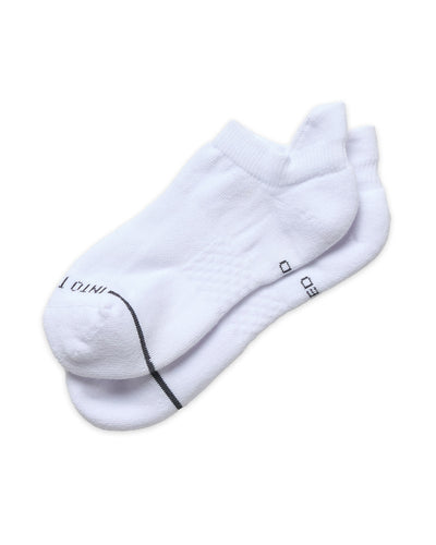 Core Ankle Socks-White-Regular-Mock