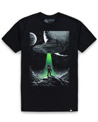 Cosmic Arrival Glow-in-the-Dark Tee-Black-Regular-Mock--Model---L